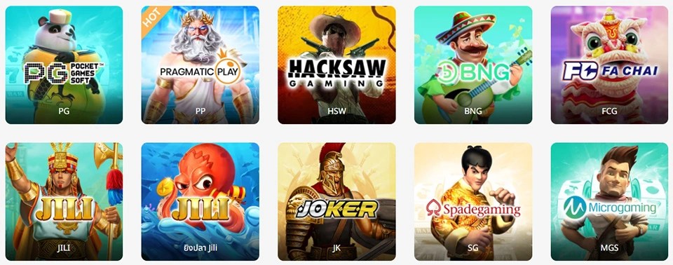 เกมใน FUN88 สล็อต ชุดที่ 1